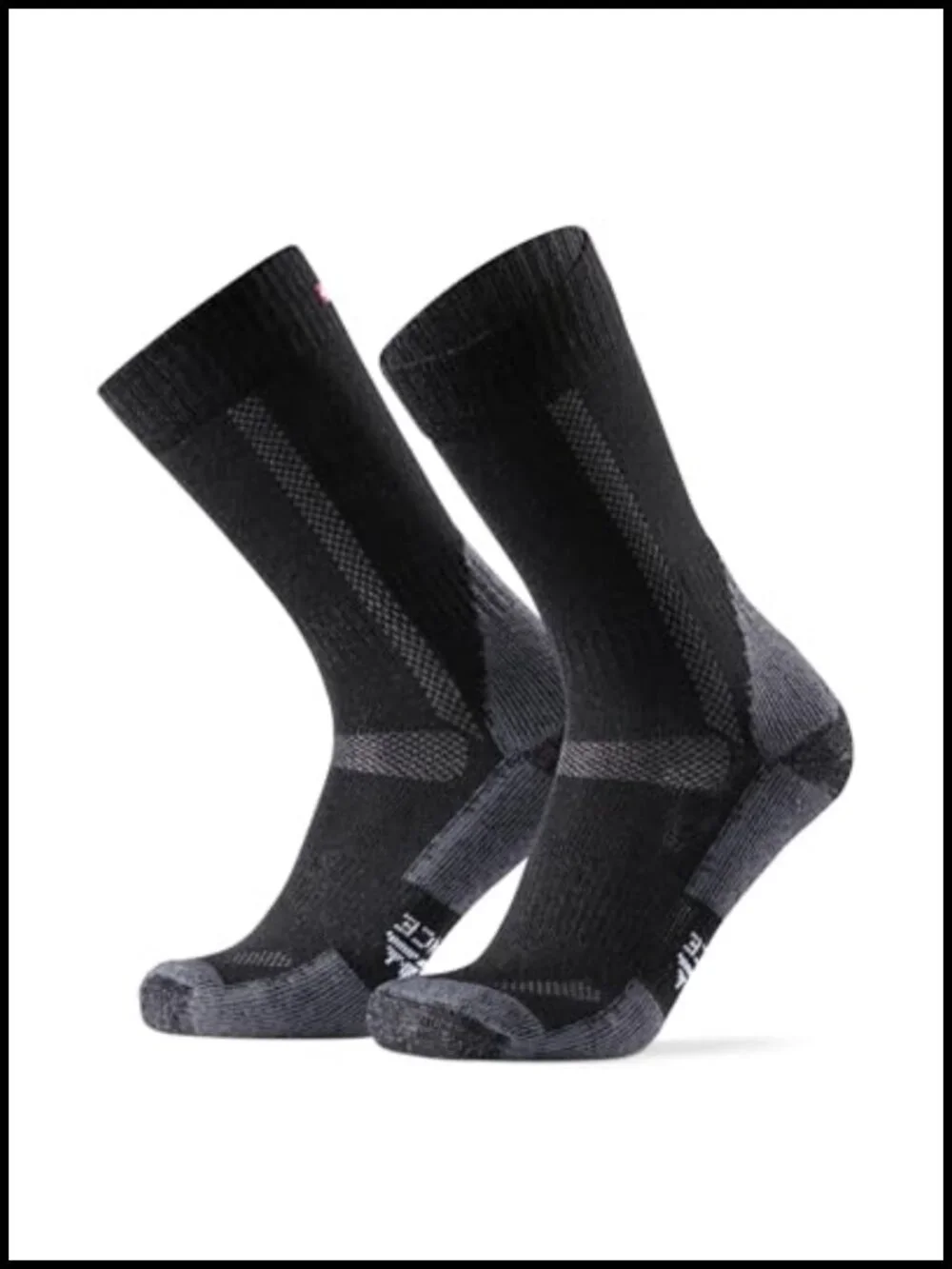 Merino Wool Hiking Socks, Anti Blister Cushioning, Thermal for Trekking